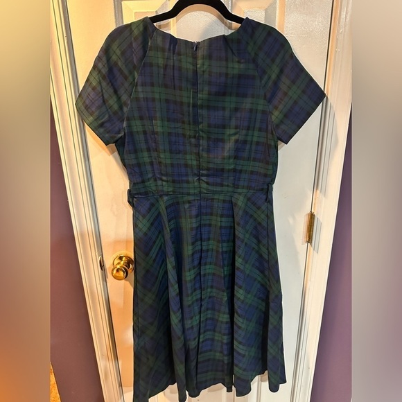 Zapaka 1950’s Plaid Dress - Picture 5 of 6